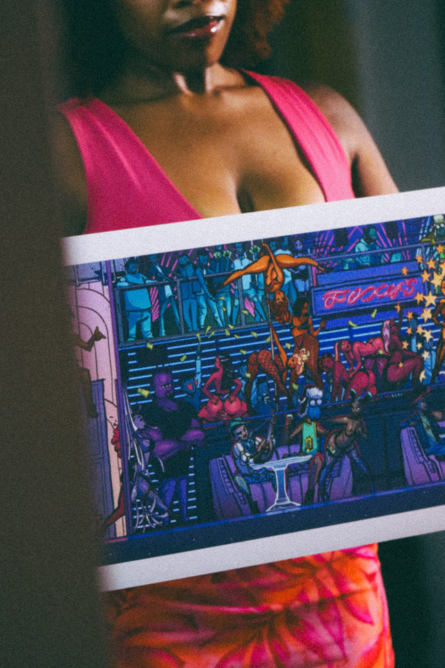 "Foxy Ladies" Print