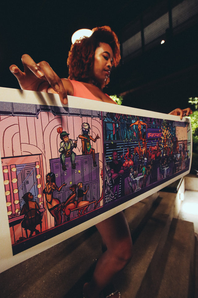 "Foxy Ladies" Print