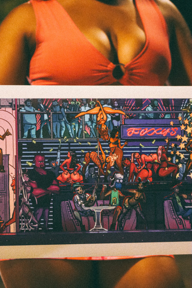 "Foxy Ladies" Print