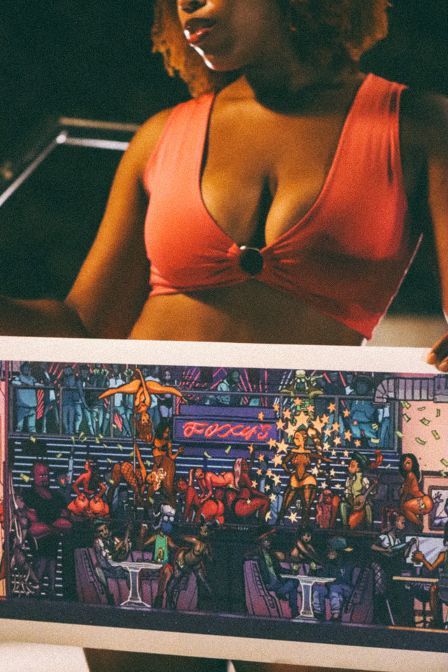 "Foxy Ladies" Print