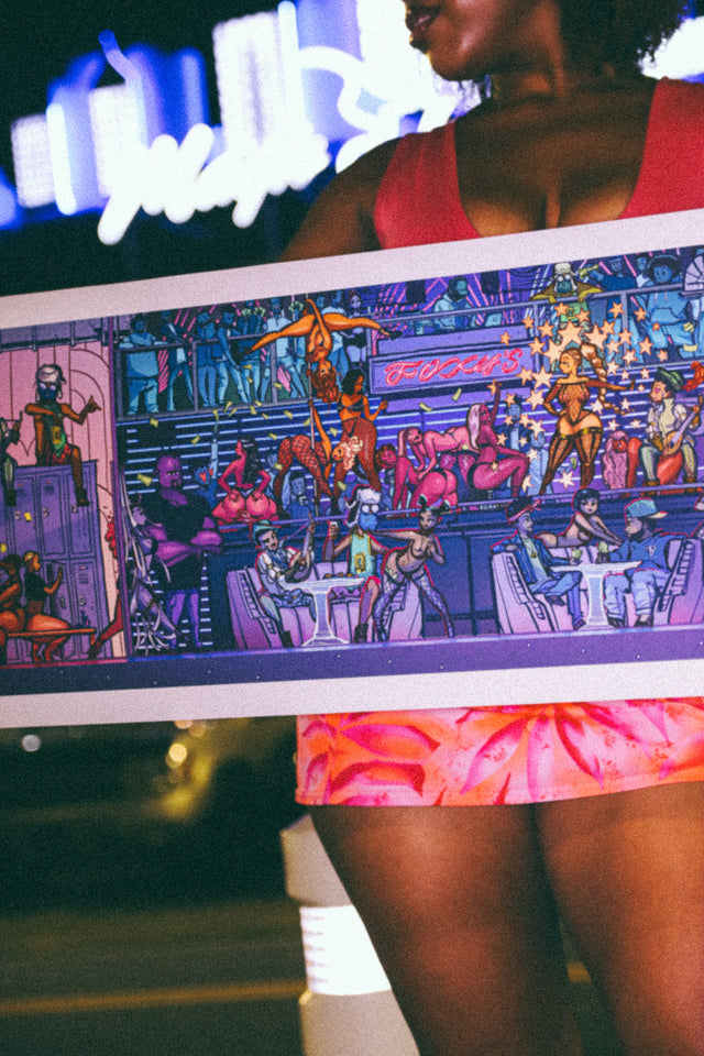 "Foxy Ladies" Print