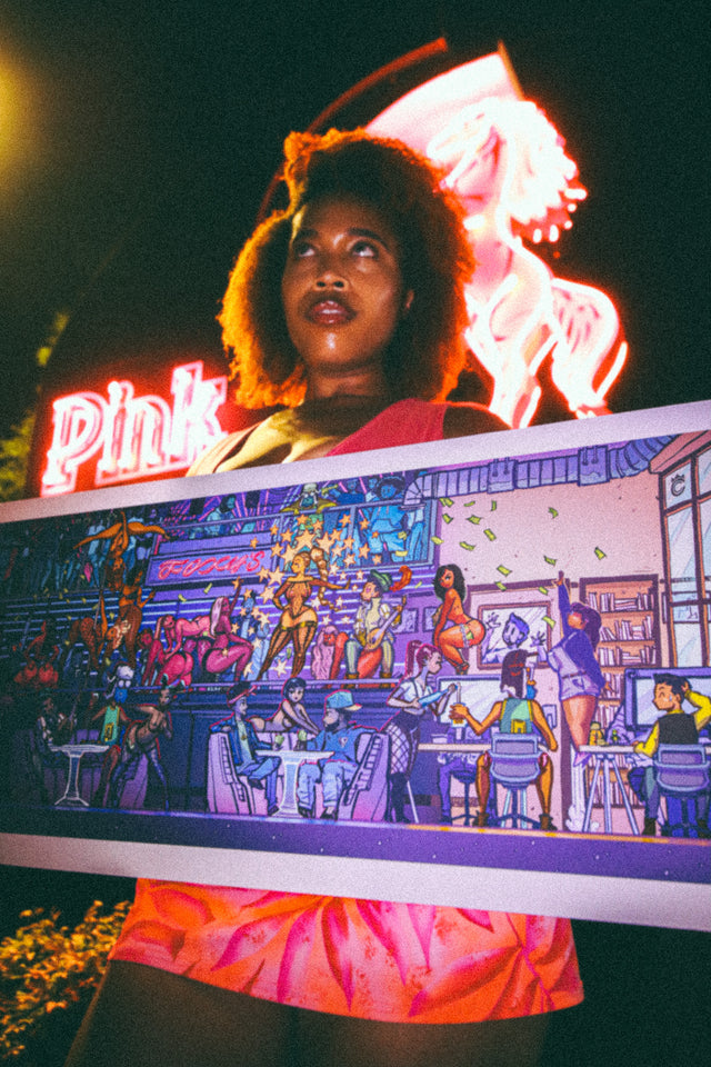 "Foxy Ladies" Print