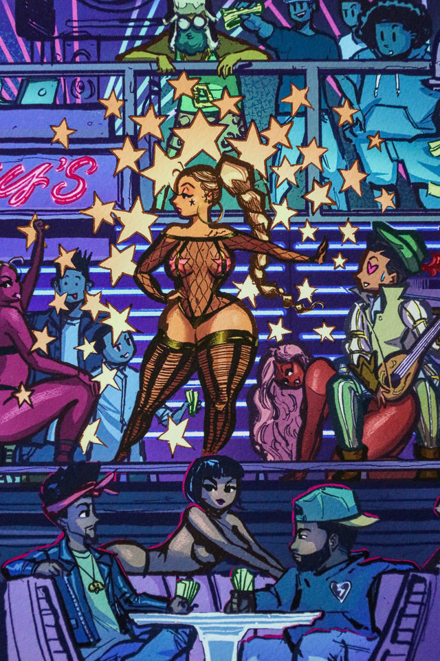 "Foxy Ladies" Print