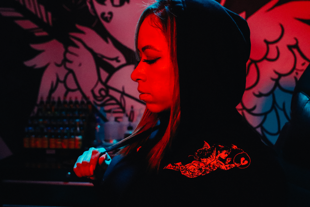 Duality Crop Top Pullover Hoodie