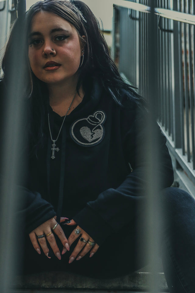 Lovebomb Chenile Patch Hoodie